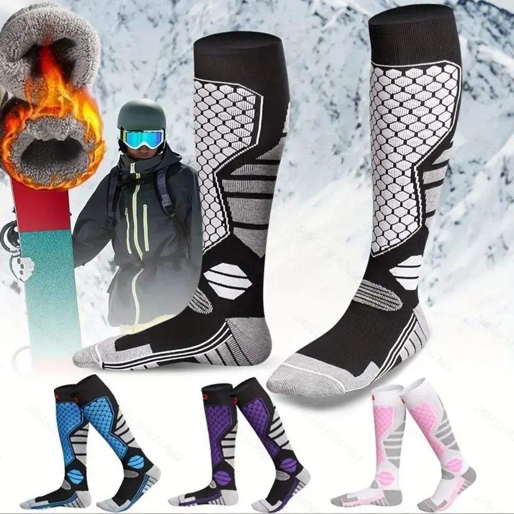 Sock Garter Men - Chaussettes de ski chaudes d'hiver -