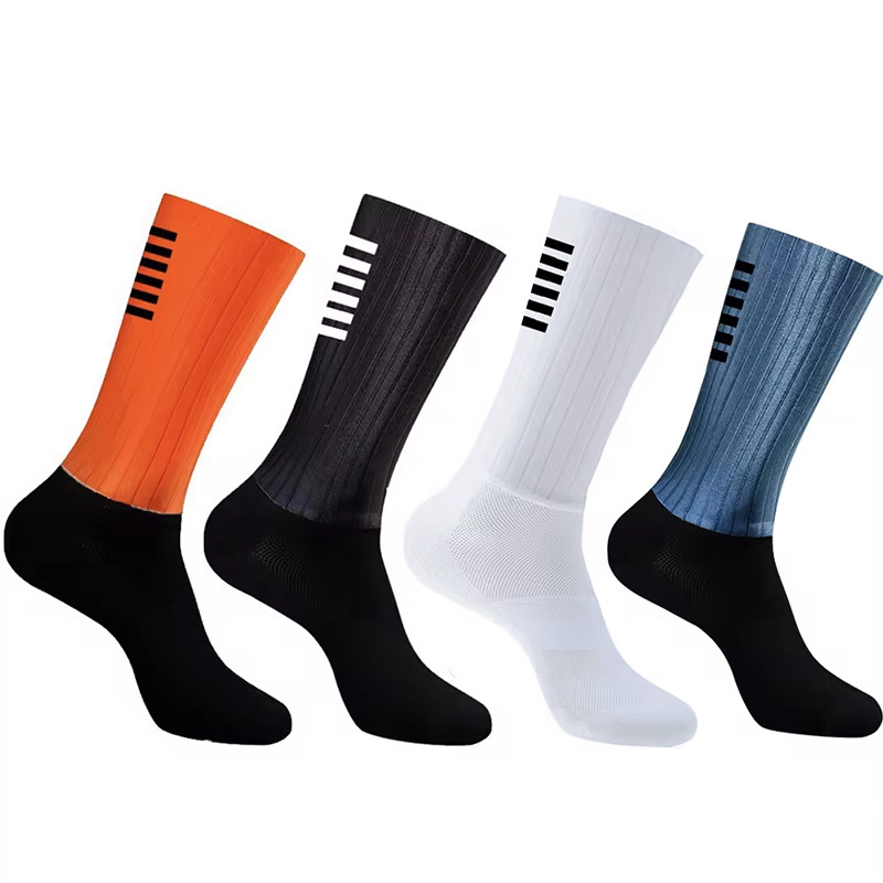 Sock Garter Men - Chaussettes de cyclisme en silicone antidérapantes