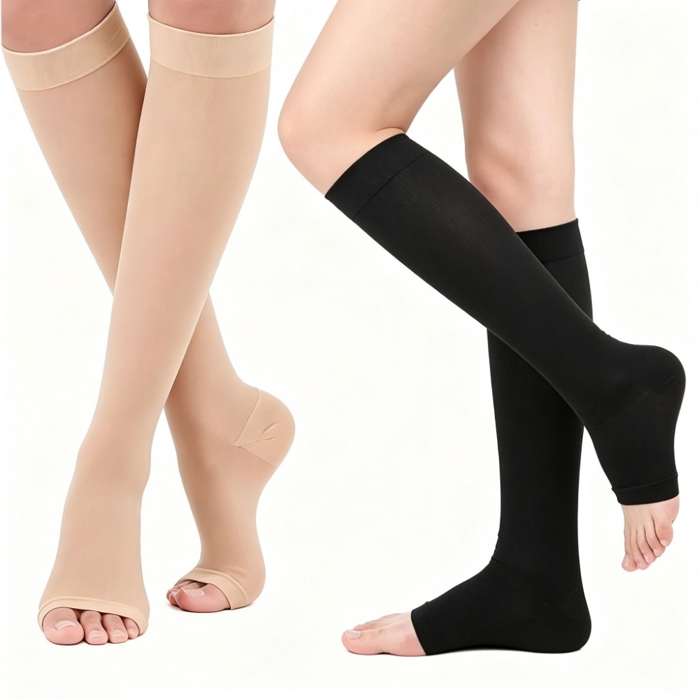 Sock Garter Men - Chaussettes de compression sans orteils, soutien