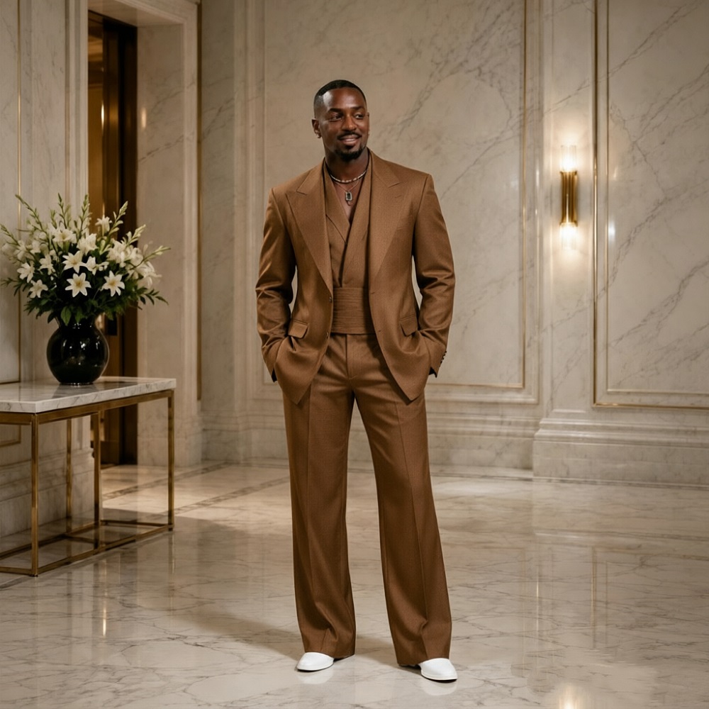 Men Formal Wear Modern - Costume de mariage moderne à coupe