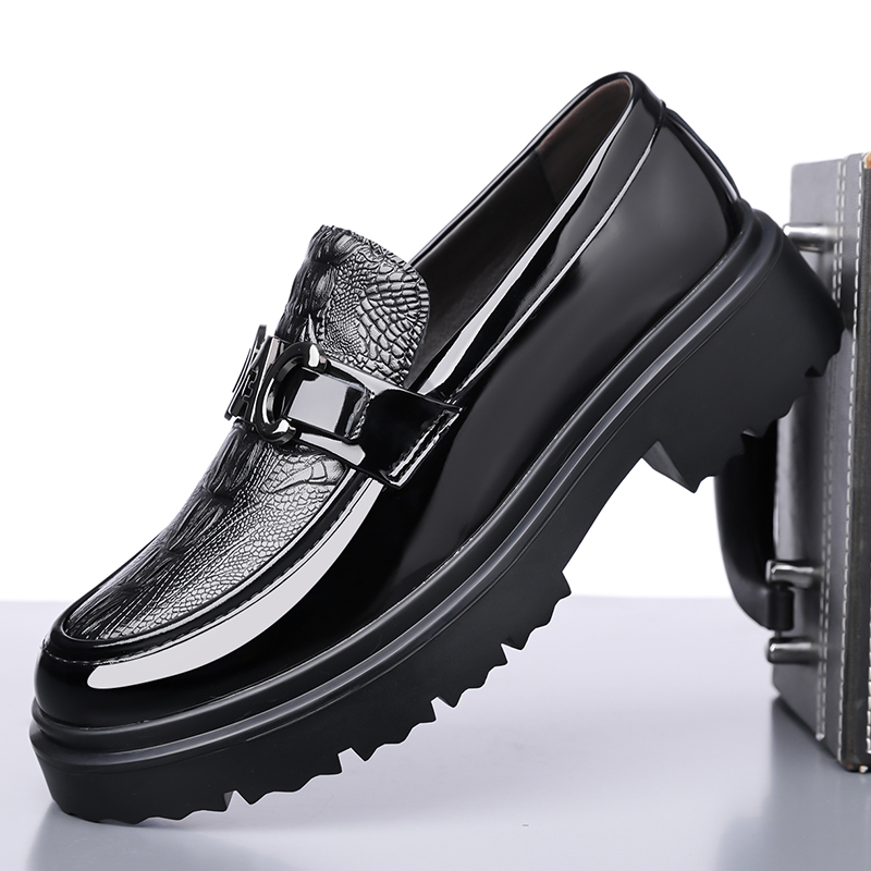 Chaussures en cuir pour hommes - Formal Men Daily Wear Footwear avis et prix