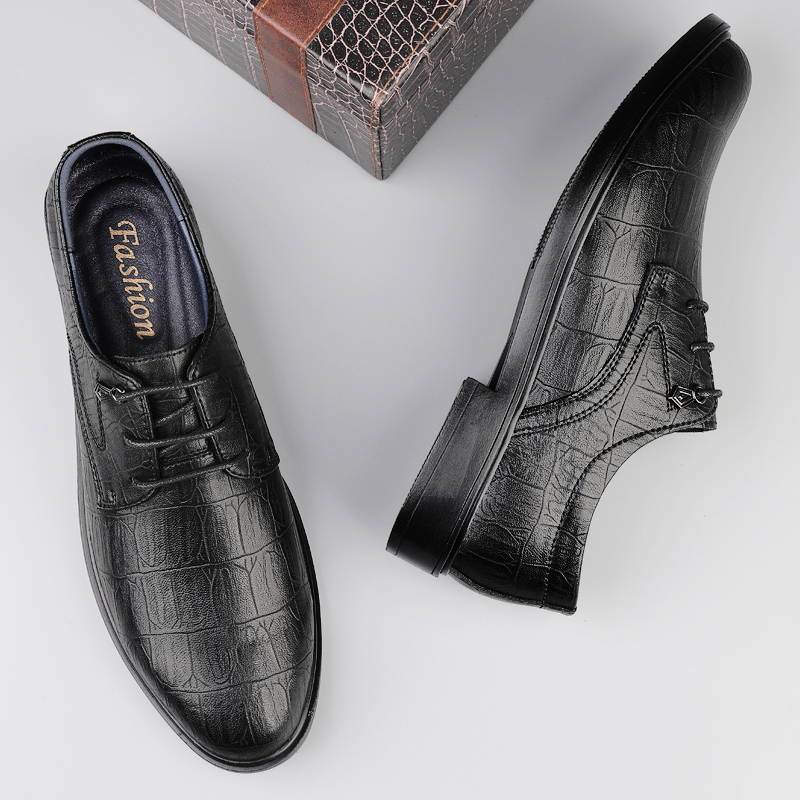 Chaussures habillées en cuir v - Formal Men Daily Wear Footwear avis et prix