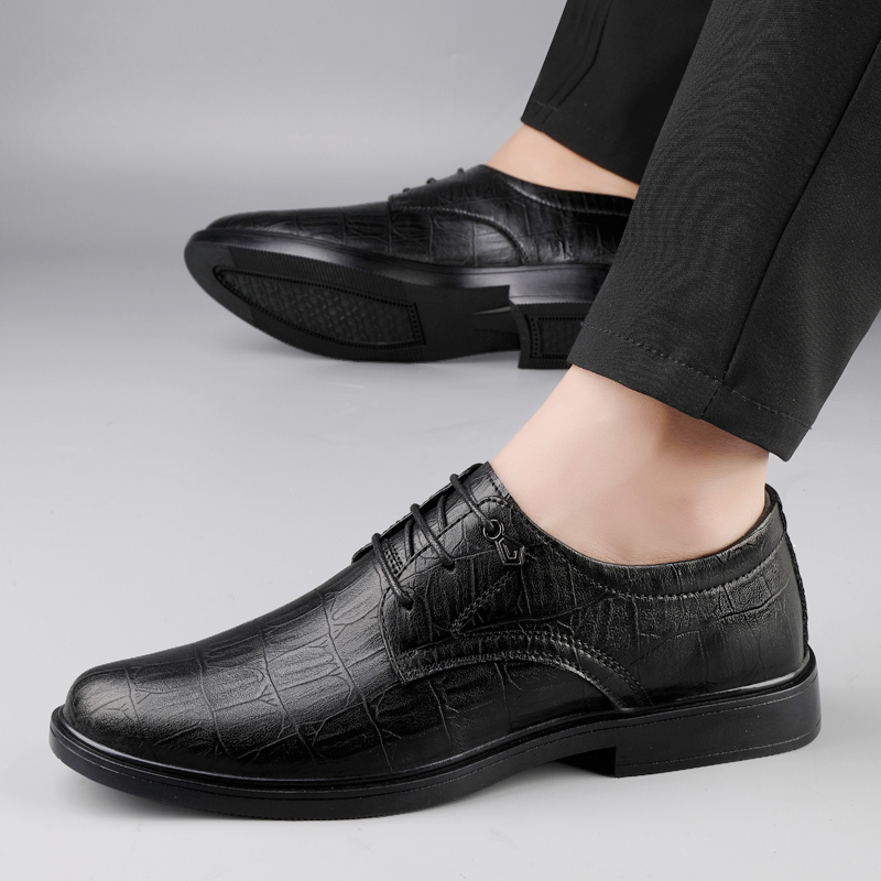 Chaussures habillées en cuir v - Formal Men Daily Wear Footwear avis et prix