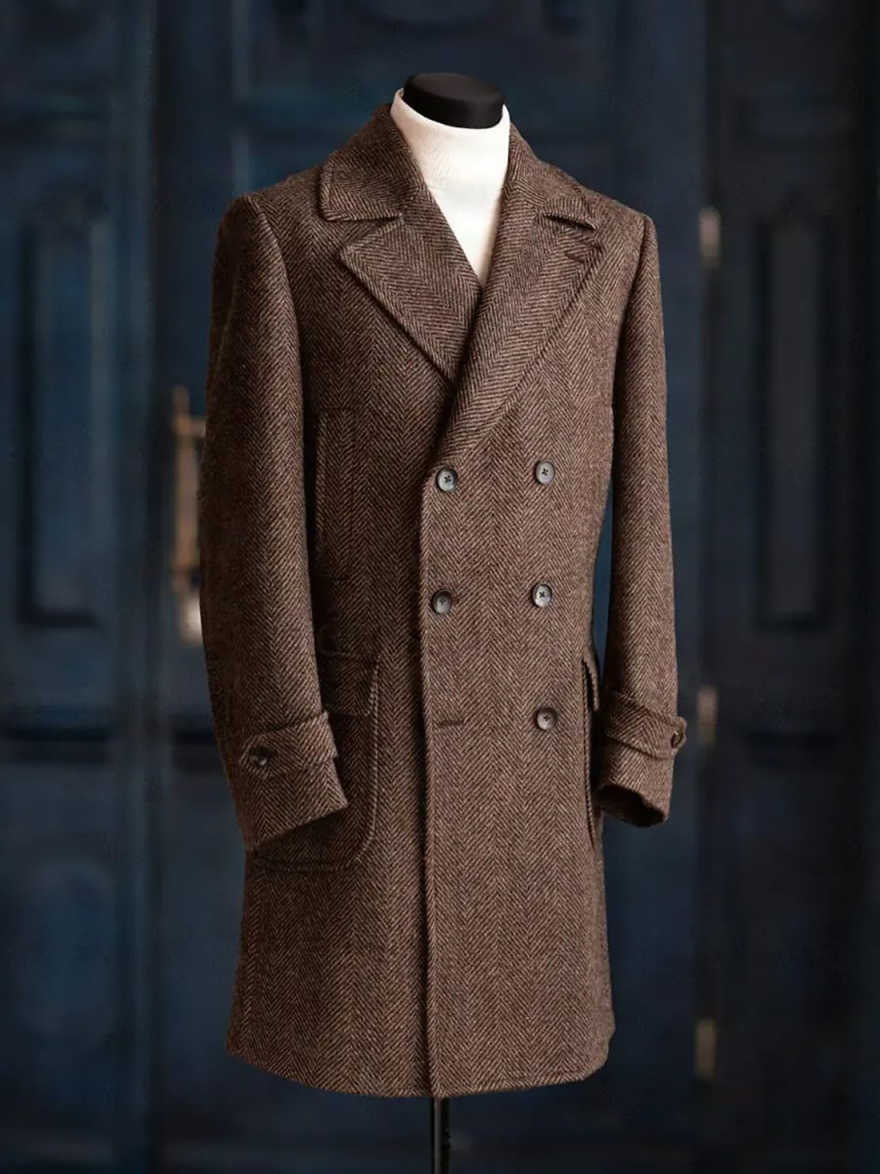 Manteau moderne à chevrons pou - Men Formal Wear Modern avis et prix