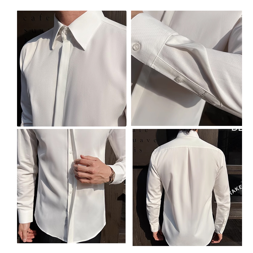 Chemise habillée blanche à man - Men Formal Wear Modern avis et prix